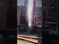 Plataforma de perforación rotatoria portátil de la taladradora del pozo de agua 220/380V