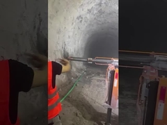 El equipo de perforación Jumbo