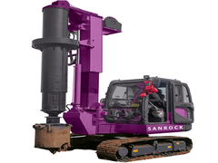 Pequeña plataforma de perforación rotatoria