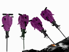 YN27C Máquina de perforación de roca de gasolina de combustión interna Perforación de roca Mini Jack Hammer