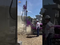 Equipo de perforación hidráulica DTH Equipo de perforación de agujeros de explosión para minería