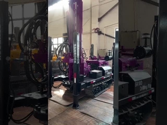Máquina de perforación de pozos de agua portátil