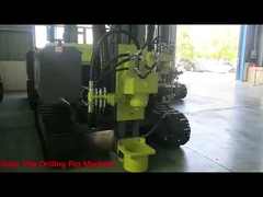 Equipo de conducción de pilas solares portátiles con tornillo Equipo de conducción de pilas fotovoltaicas