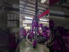 Perforación hidráulica de roca dura, perforación de agujeros de roca dura, perforación de agujeros de roca dura, máquina de perforación de rastreo