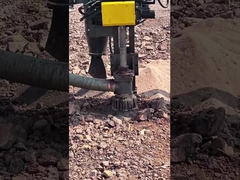 Explotación de minería agujero de explosión de perforación de la plataforma de perforación de la plataforma de perforación del rastreador hidráulica máquina de perforación DTH