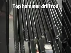 Herramientas de perforación para minería, varilla de taladro para roca, T38, T45, T51, varilla de taladro de extensión roscada con martillo superior