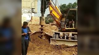 Plataforma de perforación rotativa portátil, obras de construcción de ferrocarriles de alta velocidad, plataforma de perforación rotativa de pozos