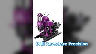 Plataforma de perforación de núcleo de roca Máquina de perforación de exploración de muestreo de diamante Plataforma de perforación de núcleo pequeño