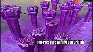 Broca minera del botón de las herramientas de perforación del heavy DTH de la broca DHD340 DHD350 DHD360