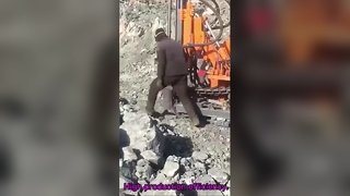 Plataforma de perforación de roca dura, perforadora hidráulica para minería DTH, plataforma de perforación portátil