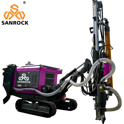 Calidad  Hydraulic Rotary Borehole Integrated Drilling Equipment Mining Crawler DTH Drilling Rig Fábrica