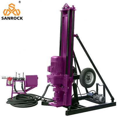 Calidad  Hydraulic Borehole Deep Rock Drilling Rig Portable Pneumatic Mining Drilling Rig Machine Fábrica