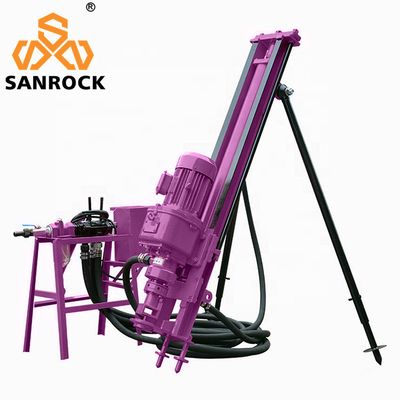 Máquina portátil de perforación hidráulica de agujeros de perforación de minería de pequeñas máquinas de perforación de DTH