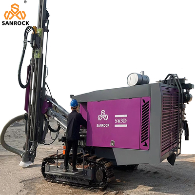 Máquina de perforación DTH Crawler Rig de perforación hidráulica Equipo de perforación de minería integrado