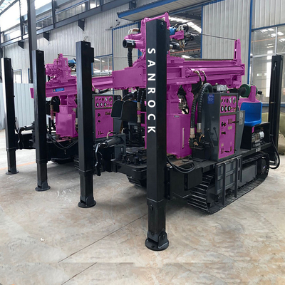 Máquina de perforación por agua de rastreo para equipos de perforación de pozos de aguas profundas 6300 × 2300 × 2650 mm