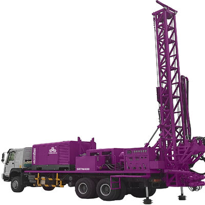 Water Well Drilling Rig With Mud Pump 400meter Deep Agricultural Irrigation Water Drilling Rig Machine