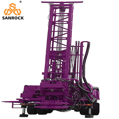 Taladro montado camión Rig With Mud Pump del pozo de agua profunda el 1000m