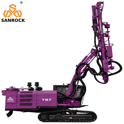Máquina de perforación de agujeros de minería de explosión Máquina hidráulica de perforación con martillo superior