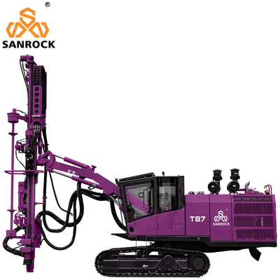 Máquina de perforación de agujeros de minería de explosión Máquina hidráulica de perforación con martillo superior