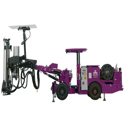 Máquina de perforación de túneles Subterránea Jumbo Rock Bolting Rig Perforación hidráulica