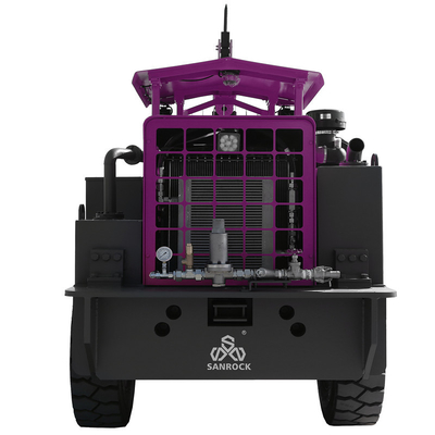 Scaling Drilling Rig Scaler Tunnel Breaker Máquina de extracción de minerales Máquina hidráulica de perforación Jumbo