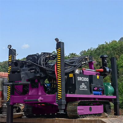 Core Drilling Rig Crawler Diamond Drilling Machine Exploration Core Drilling Rig for Sale