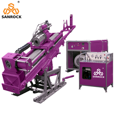 Maquinaria de perforación de núcleo portátil de túnel de exploración hidráulica