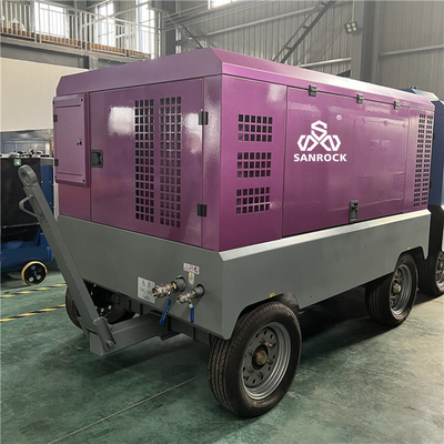 Máquina de compresión de aire de tornillo de hidrógeno de pozo de agua 194 kW