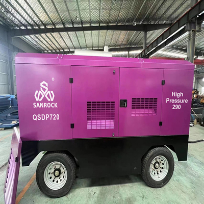 Máquina de compresión de aire de tornillo de hidrógeno de pozo de agua 194 kW