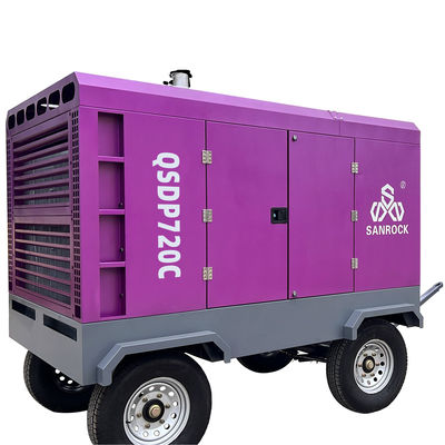 Máquina de compresión de aire de tornillo de hidrógeno de pozo de agua 194 kW