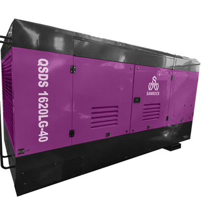 Motor diesel de pozo de agua de 588 kW Equipo de compresión de aire de tornillo