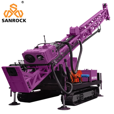 Rig de perforación del núcleo Proyecto de exploración geotécnica Profundidad 1200m Rig de perforación del núcleo de Chuck hidráulico