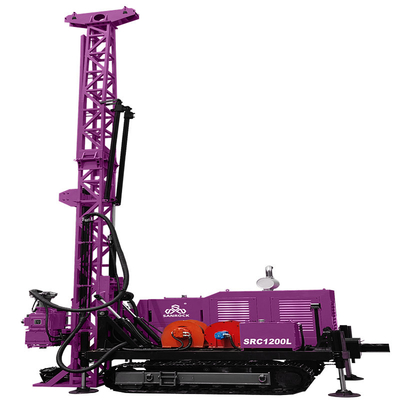 Rig de perforación del núcleo Proyecto de exploración geotécnica Profundidad 1200m Rig de perforación del núcleo de Chuck hidráulico