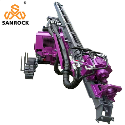Método de alimentación de la cadena del cilindro Rig de perforación minera para perforación hidráulica de pozos en la construcción