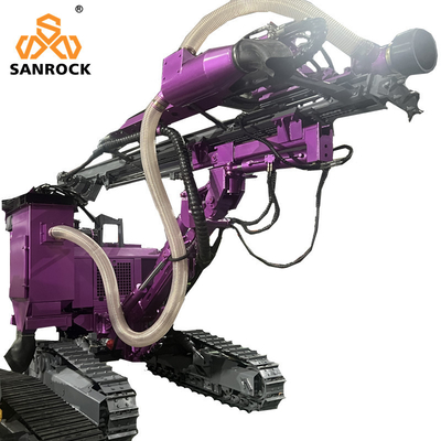 Método de alimentación de la cadena del cilindro Rig de perforación minera para perforación hidráulica de pozos en la construcción