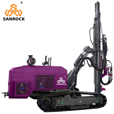 Método de alimentación de la cadena del cilindro Rig de perforación minera para perforación hidráulica de pozos en la construcción
