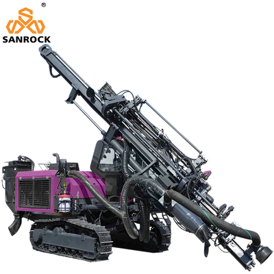 Equipo de perforación de pozos de minería con martillo superior Máquina de perforación hidráulica