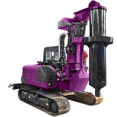 Instalaciones de perforación rotativas compactas Obras de construcción urbanas Maquinaria de perforación de agujeros