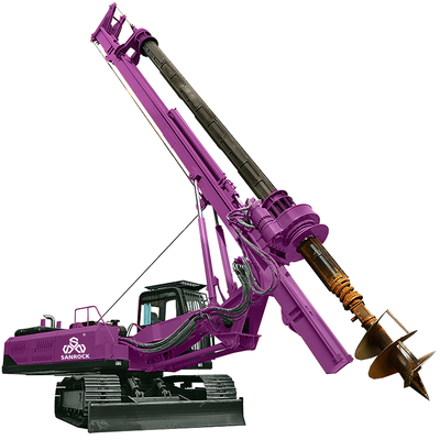 Máquina de perforación rotativa hidráulica Ingeniería de la construcción