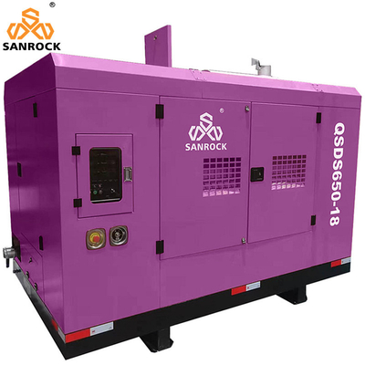 Compresor de aire de tornillo máquina portátil de 194kw motor diésel de minería compressor de aire de tornillo