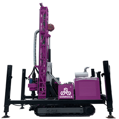 Máquina de perforación de circulación inversa Rig de perforación RC hidráulica Rig de muestreo del núcleo