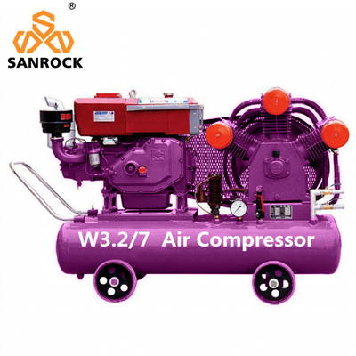Compresores de aire Máquina industrial Compresor de aire de pistón Compresores de aire portátiles pequeños