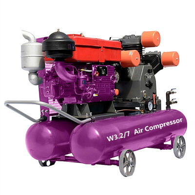 Compresores de aire recíprocos Potencia de la máquina 25 hp 18.5kw Compresor de pistón libre de aceite Compresores de aire pequeños