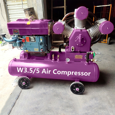 Máquina de compresión de aire de pistón Compresores de aire portátiles Compresores de aire industriales