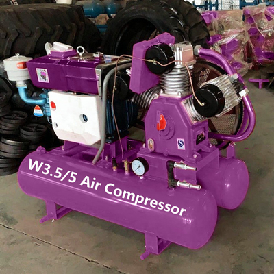 Máquina de compresión de aire de pistón Compresores de aire portátiles Compresores de aire industriales