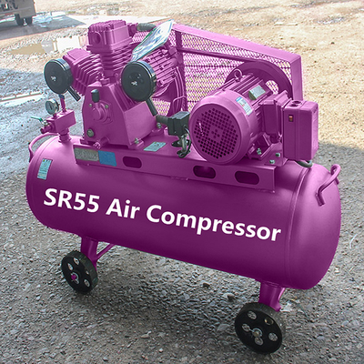 Compresor de aire eléctrico portátil Máquina de compresión de aire industrial Compresor de aire de pistón