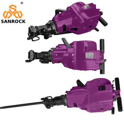 Excavadora de roca de gasolina Mini Jack Hydraulic Hammer Breaker de hormigón para perforación Diámetro 42 mm y profundidad de perforación 6 m
