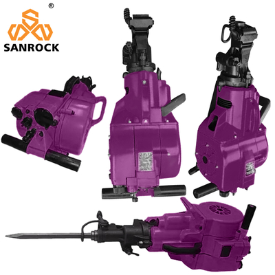 Máquina de perforación de rocas Equipo de construcción Gasolina Perforación de rocas Jack martillo hidráulico
