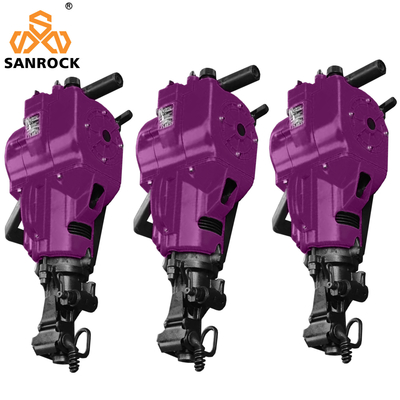 Máquina de perforación de roca de gasolina, martillo, rotor de hormigón, máquina de perforación de roca portátil