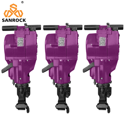 Excavadora de roca de gasolina Mini Jack Hydraulic Hammer Breaker de hormigón para perforación Diámetro 42 mm y profundidad de perforación 6 m